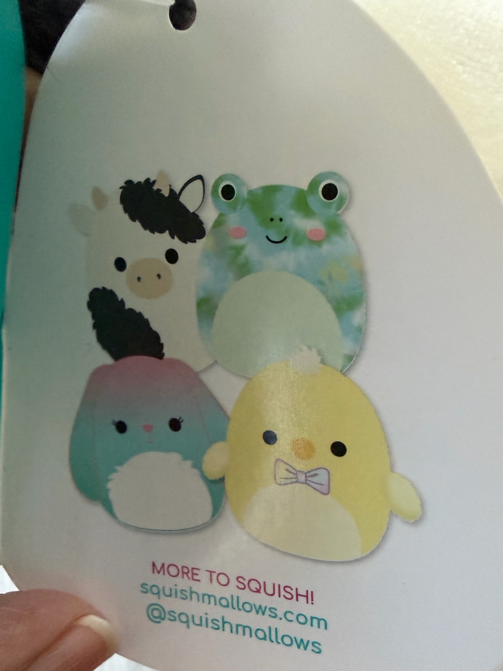 NWT Squishmallows 8” Connor the Cow with Fuzzy Patches Plush - Picture 6 of 10